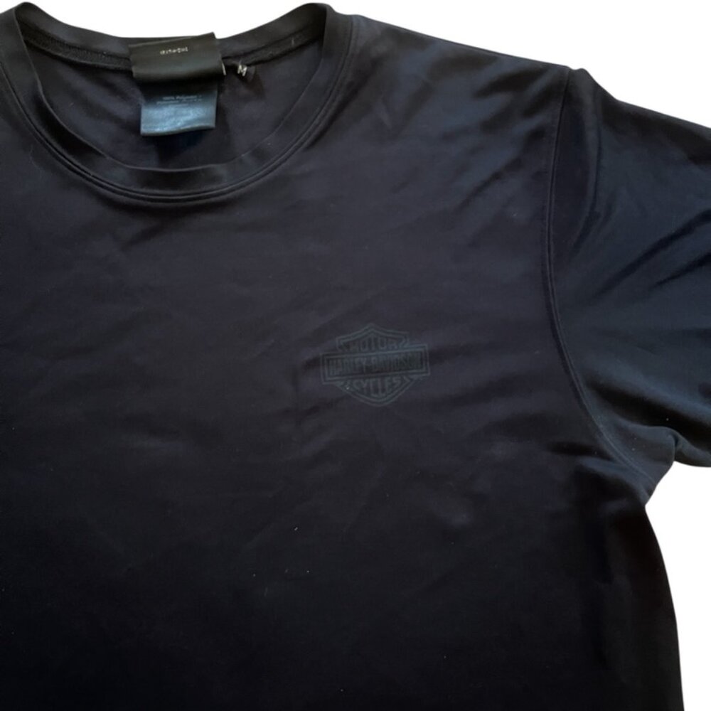 Harley-Davidson Performance Polyester Tee Black M… - image 4